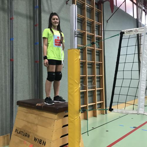 Voll im Einsatz als Schiedrichterin