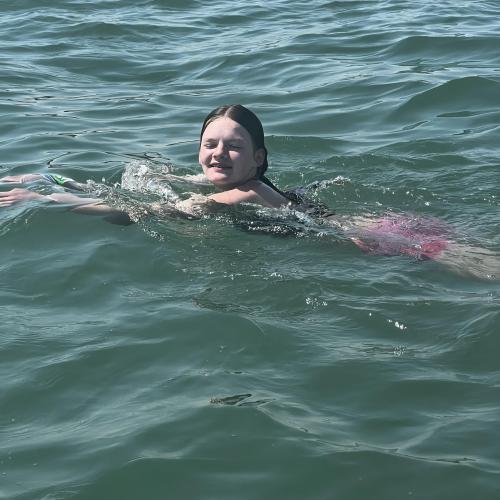swimming