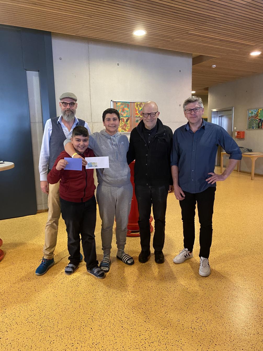 Lions Club Preisverteilung in der MS Brixlegg